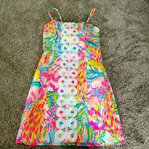 Lily Pulitzer tropical fruits dress